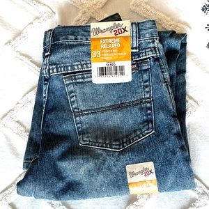 NWT Boys Wrangler 20X Jeans Size 14